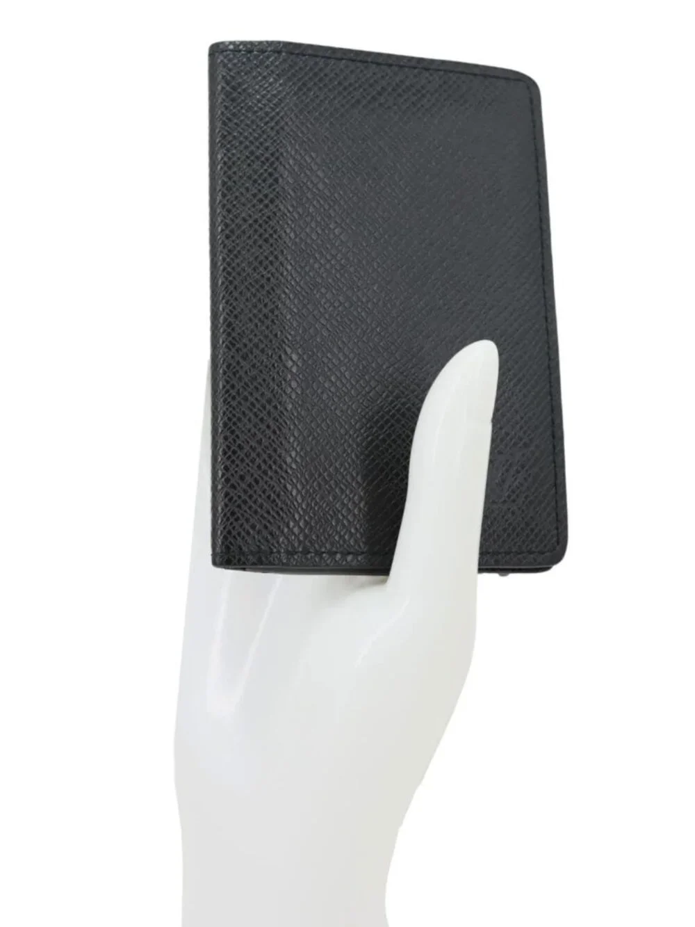 Louis Vuitton  Taiga Leather Bifold Wallet Black